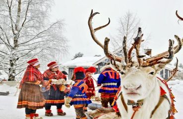 При Дядо Коледа - Лапландия, 4 нощувки с полет от Варна